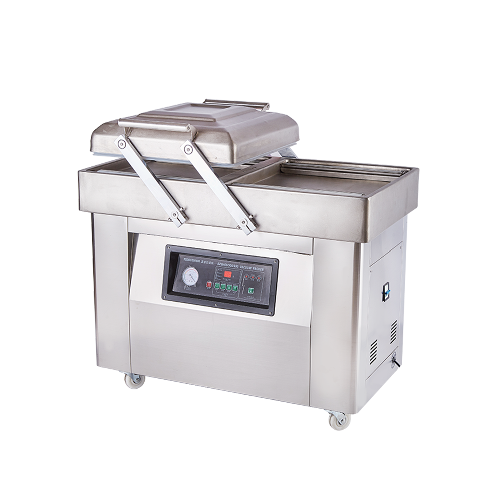 เครื่องซีลสูญญากาศแบบสองหลุม รุ่น DZ400/2SB