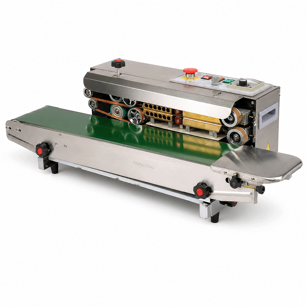 เครื่องซีลสายพานต่อเนื่องแนวนอน รุ่น FR770 Stainless Body