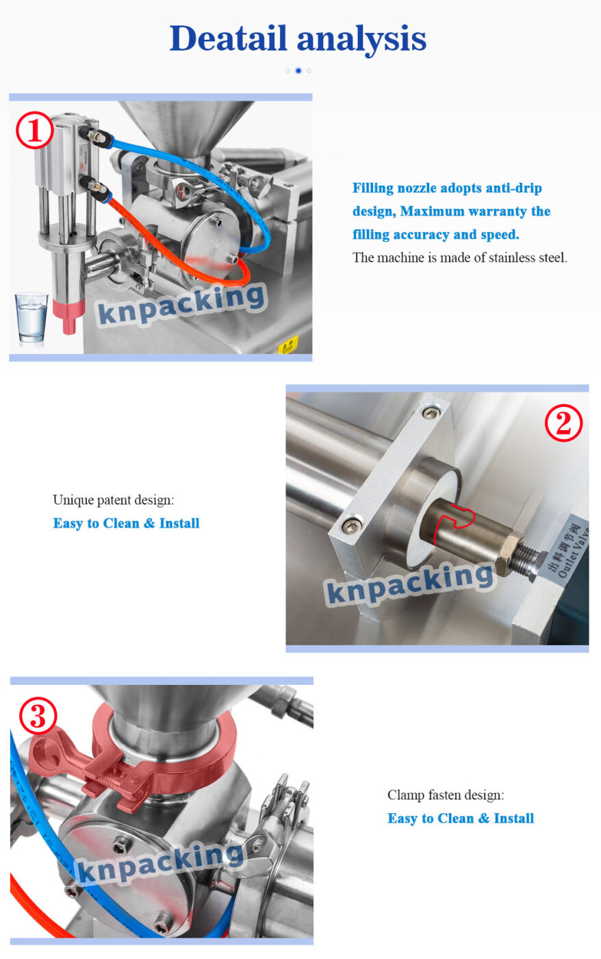 เครื่องบรรจุของเหลว G1WTD ขายดี 1