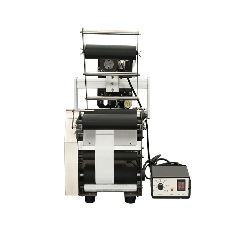 เครื่องติดฉลากสติ๊กเกอร์ขวดกลม พร้อมพิมพ์วันที่ รุ่น MT-50D - Image 4