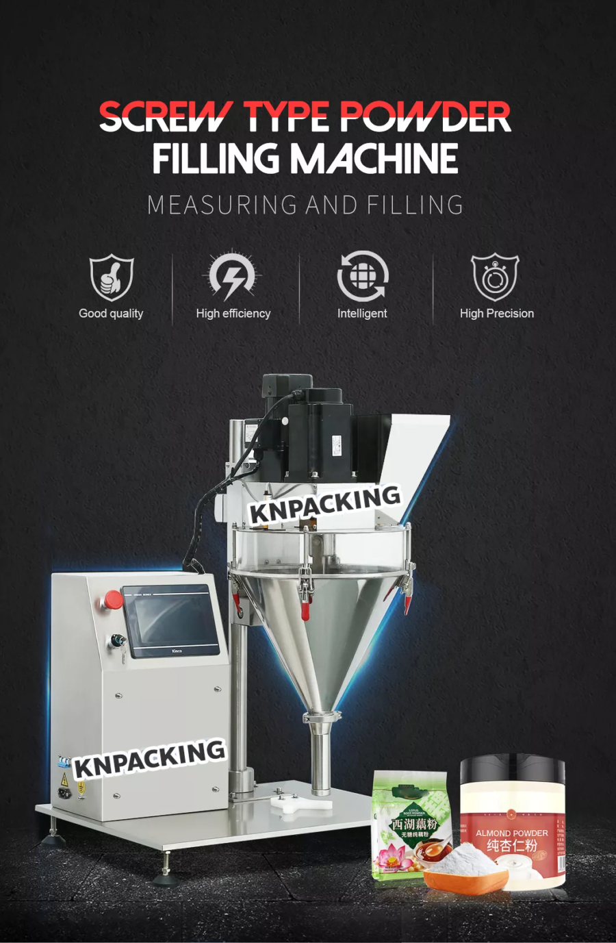 FT100powder filling machine