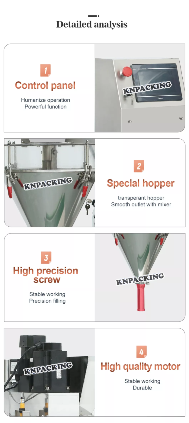 FT-100 เครื่องบรรจุผงละเอียด