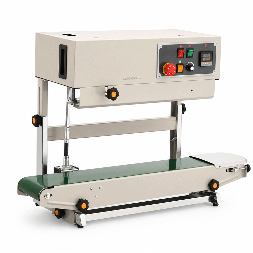 เครื่องซีลสายพานแนวตั้ง รุ่น FR880LW Stainless Body - Image 3