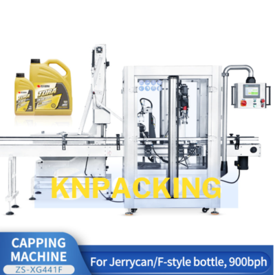 XG441F Automatic F-style Capping Machine With Cap Feeder