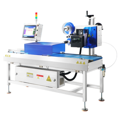 TB650 Automatic Weigh-Price Real-time Printing Flat Labeling Machine