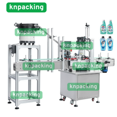 XG16P Automatic Bottle Cap Screwing Capping Machine With Vibratory Bowl
