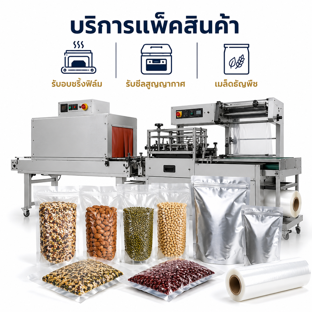 รับแพ็คสินค้า
