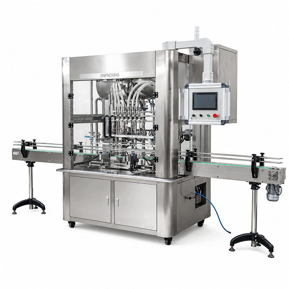 เครื่องบรรจุของเหลว 6 หัว รุ่น SV6T-1000